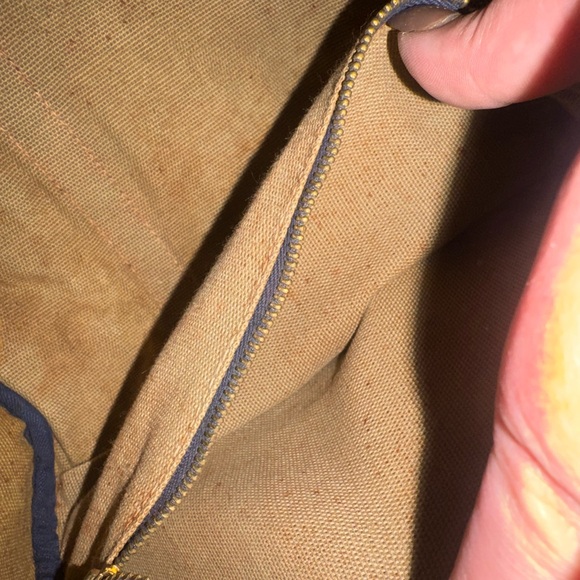 Céline Beige and Navy Blue Women's Hand Bag - Picture 9 of 9